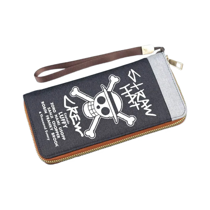 Anime Merchandise Wholesale - 원피스 해골 패턴 만화 롱 지퍼