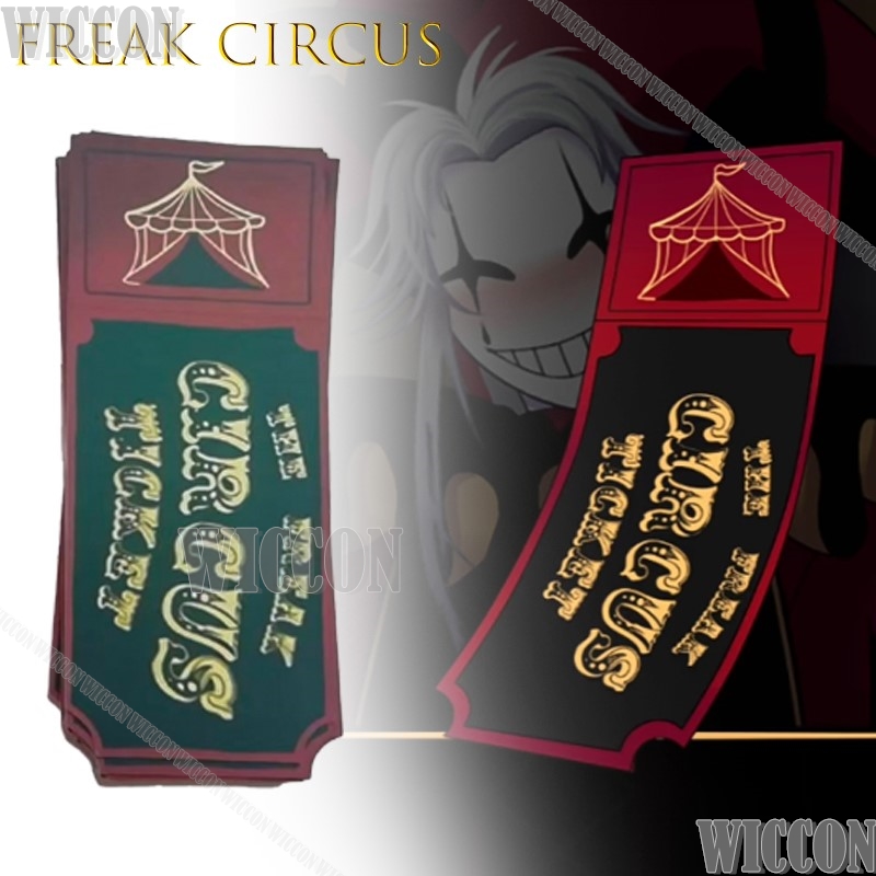 프릭 서커스 티켓 카드 레드 그린 핑크 애니메이션 수집 - Anime Merchandise Europe 리뷰 및 가격