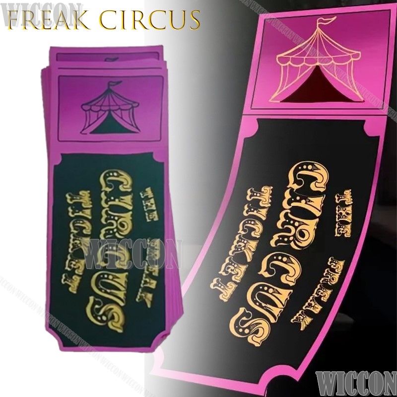프릭 서커스 티켓 카드 레드 그린 핑크 애니메이션 수집 - Anime Merchandise Europe 리뷰 및 가격